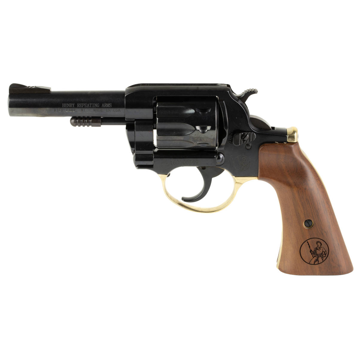 Henry H016GD Golden Boy 22 LR 10 Shot 4” Blued Steel Barrel, Cylinder-img-0