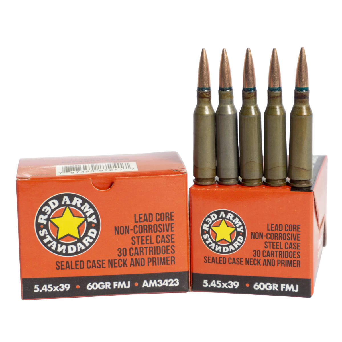 Red Army Standard AM3423 5.45x39mm 60gr Full Metal Jacket 30 787450872417-img-0
