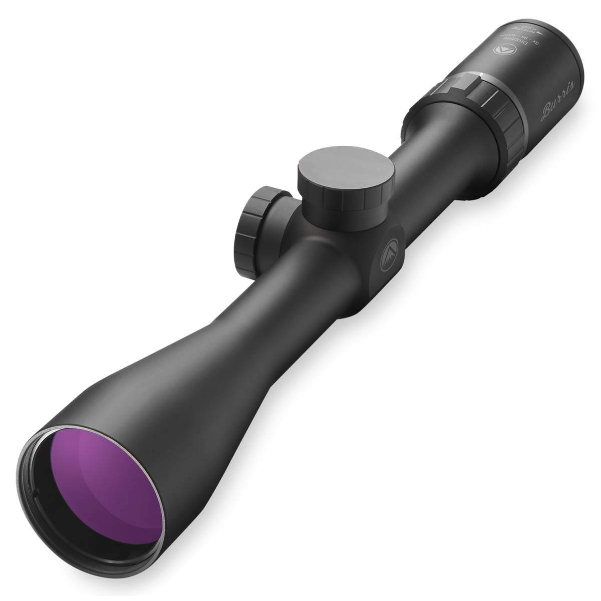 Burris 200019 Droptine Rimfire Matte Black 3-9x 40mm 1” Tube Ballistic ...