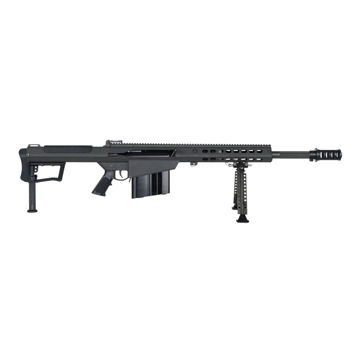 Barrett 18062 M107A1 50 BMG 20” 10+1 Black Cerakote Fixed w/Sorbothane-img-0