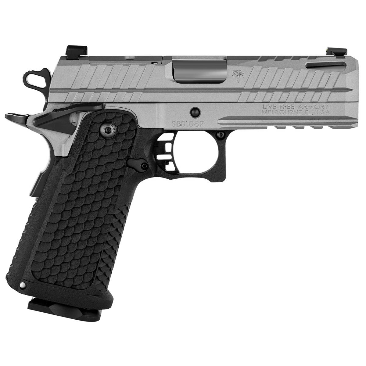 Live Free Armory LFAPF8120769mm Luger 17+1 4.15” Stainless Match Grade-img-0