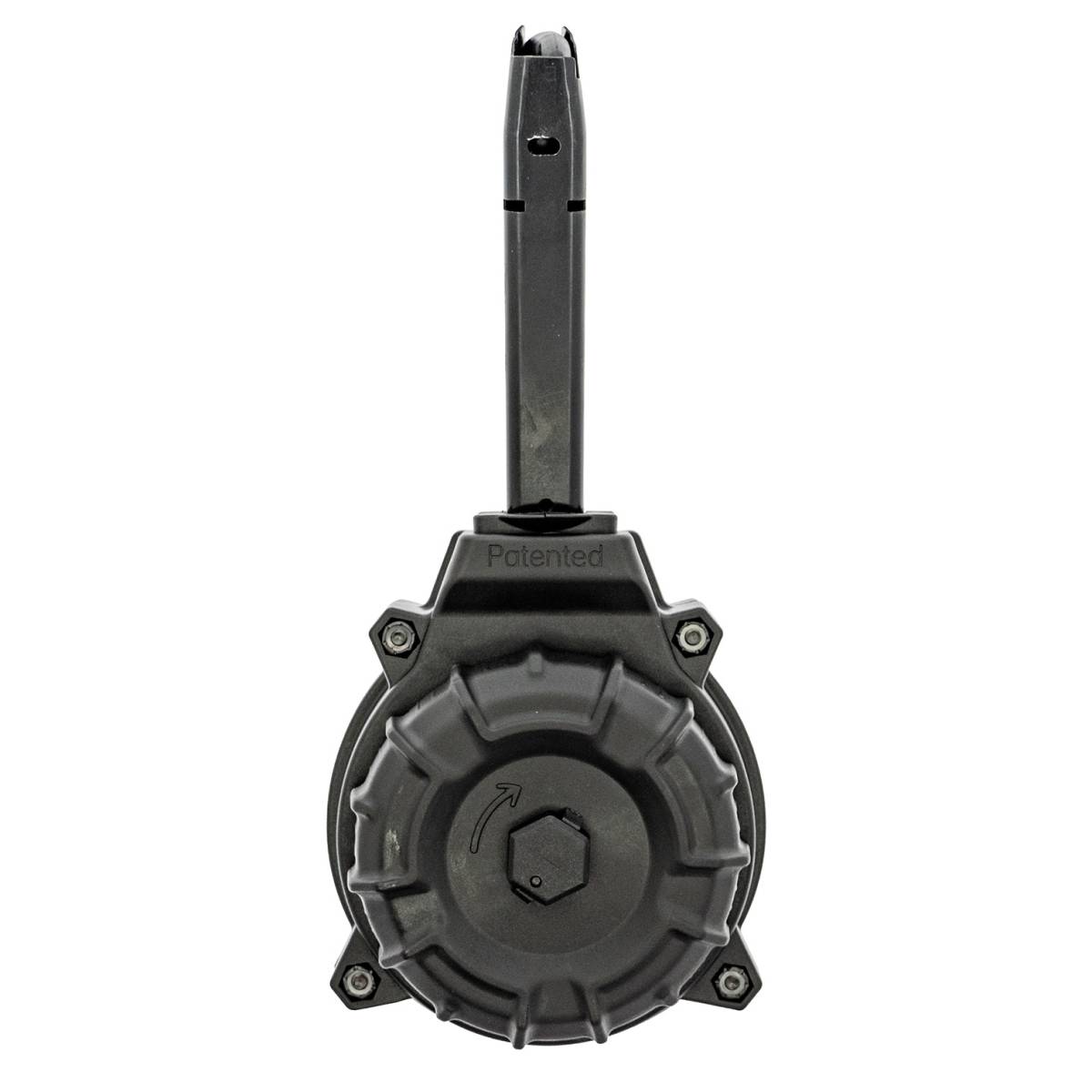 ProMag DRMA94 50rd Drum 9mm Fits Taurus TH9 Black DuPont Zytel Polymer-img-0