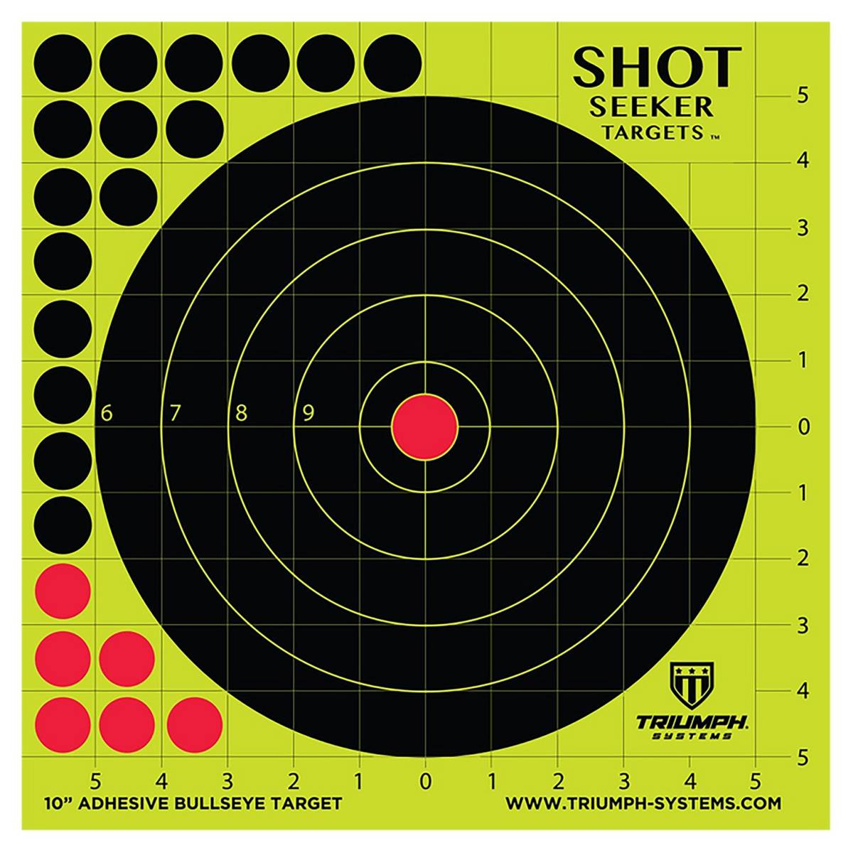 Triumph Systems 090010002 Shot Seeker Reactive Target Self-Adhesive...-img-0