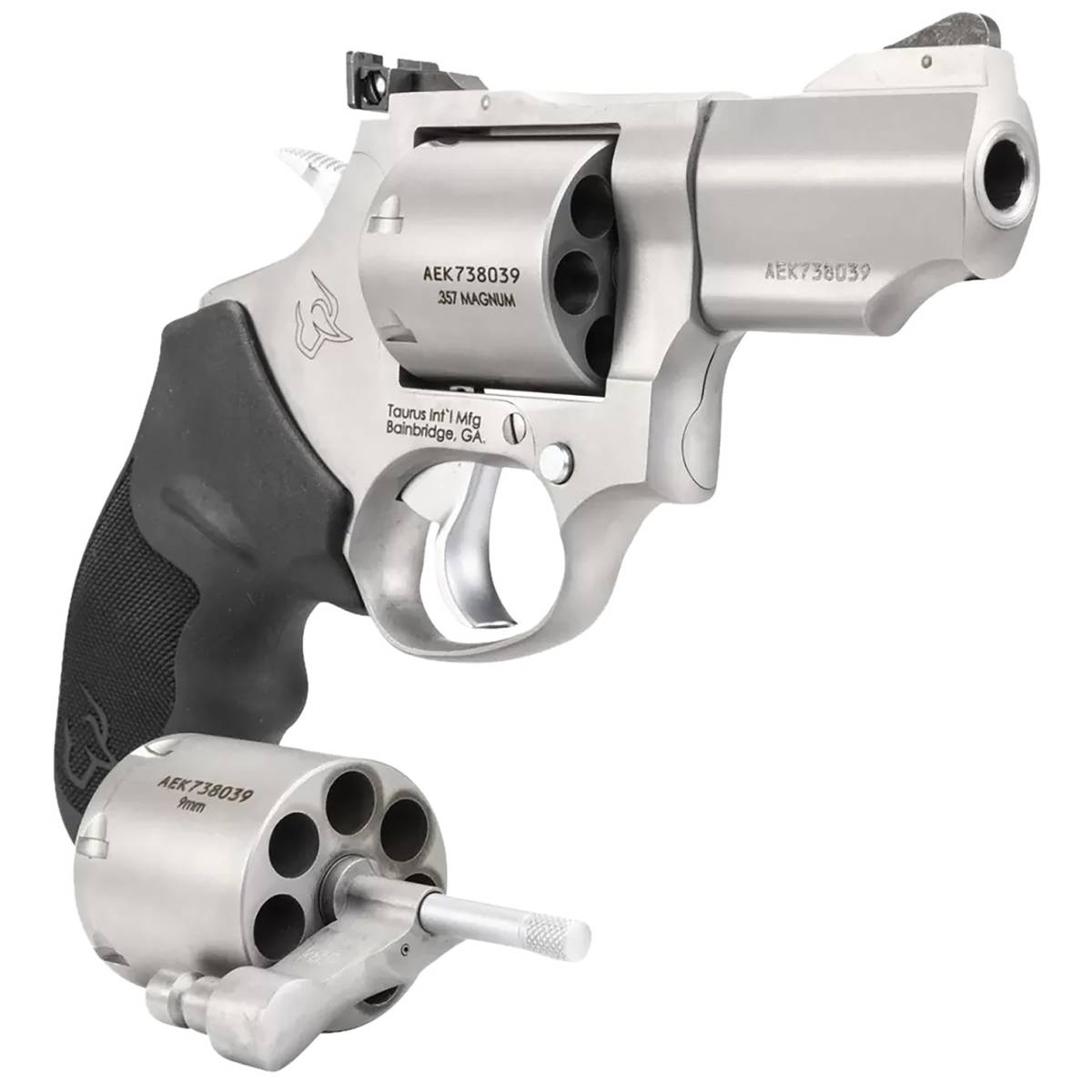 Taurus 2-692029 692 Medium Frame 357 Mag/38 Special +P/9mm 7 Shot...-img-0