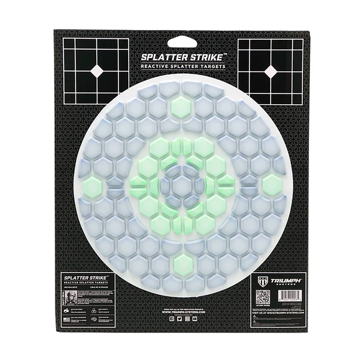 Triumph Systems 031502001 Splatter Strike Reactive Target Bullseye...-img-0