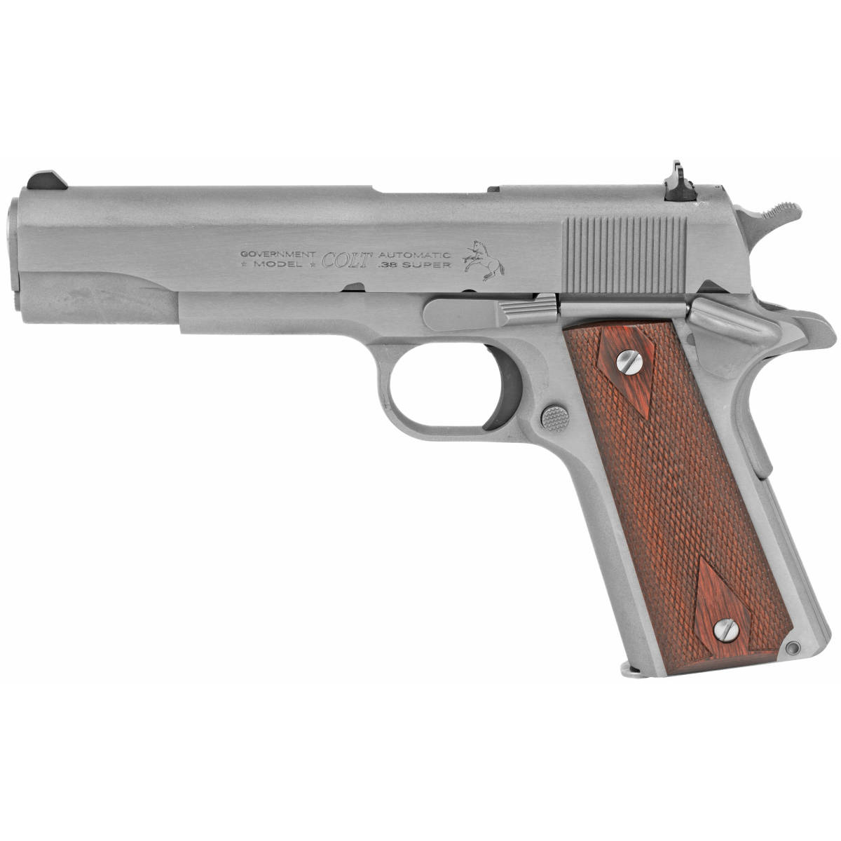 Colt 1911 Government Classic 38 Super 5" Barrel 9+1 Double Diamond-img-0