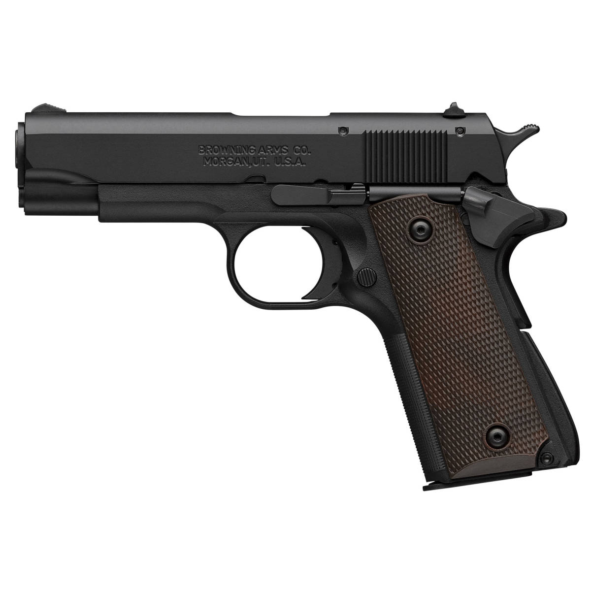 Browning 1911 A1 Compact 22 LR 3.63" 10+1 Polymer Stainless Matte Black...-img-0