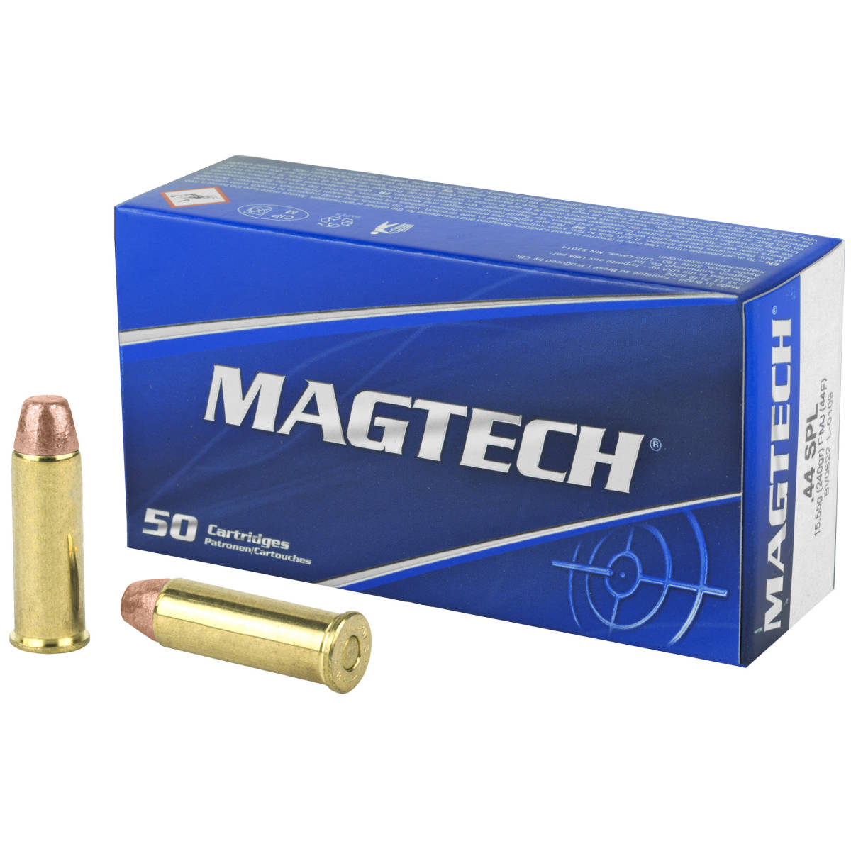 Magtech 44F Range/Training 44 S&W Spl 240 gr Full Metal Jacket 50 Per...-img-0