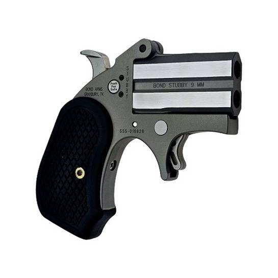 Bond Arms Stubby Rough Stainless 9mm-img-0