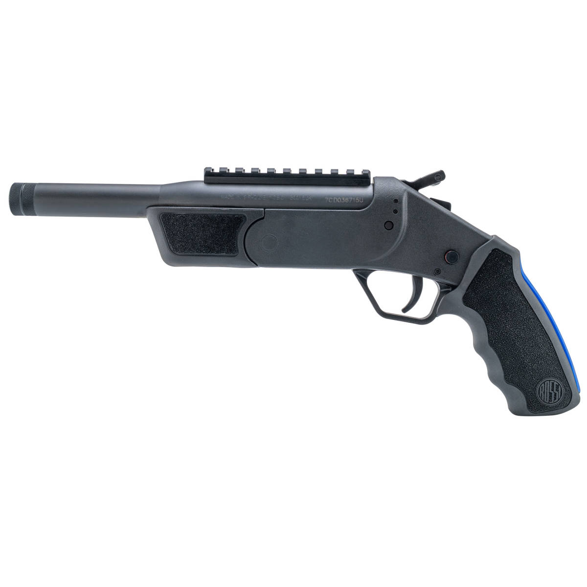 Rossi SSPB9300-BK Brawler 300 Blackout 1rd 9” Matte Black Single Shot...-img-0