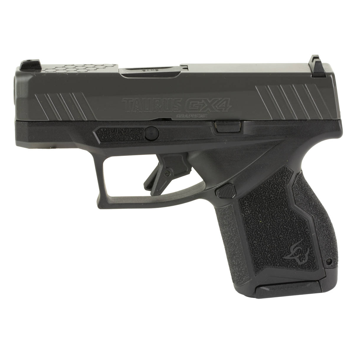 Taurus 1GX4M93GR10 GX4 Micro-Compact 9mm Luger 10+1 3.06” Black Steel...-img-0