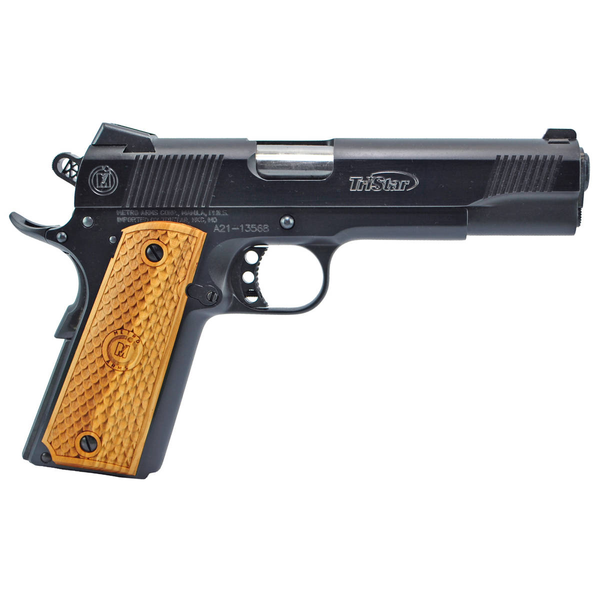 TriStar 85614 American Classic II 1911 9mm Luger Caliber with 5”...-img-0