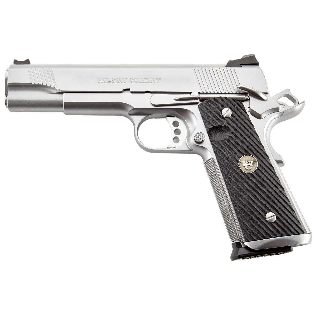 Wilson Combat CQBEFS45SS CQB Elite 45 ACP 8+1 5” Stainless Match Grade-img-0