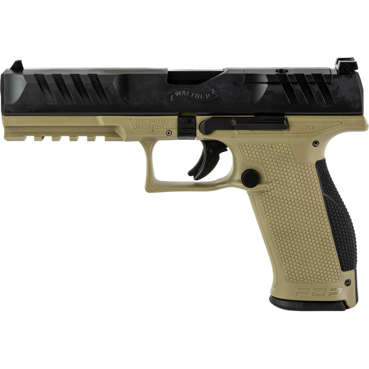 Walther Arms 2858410 PDP Optic Ready 9mm Luger 5” 18+1 Black Steel...-img-0