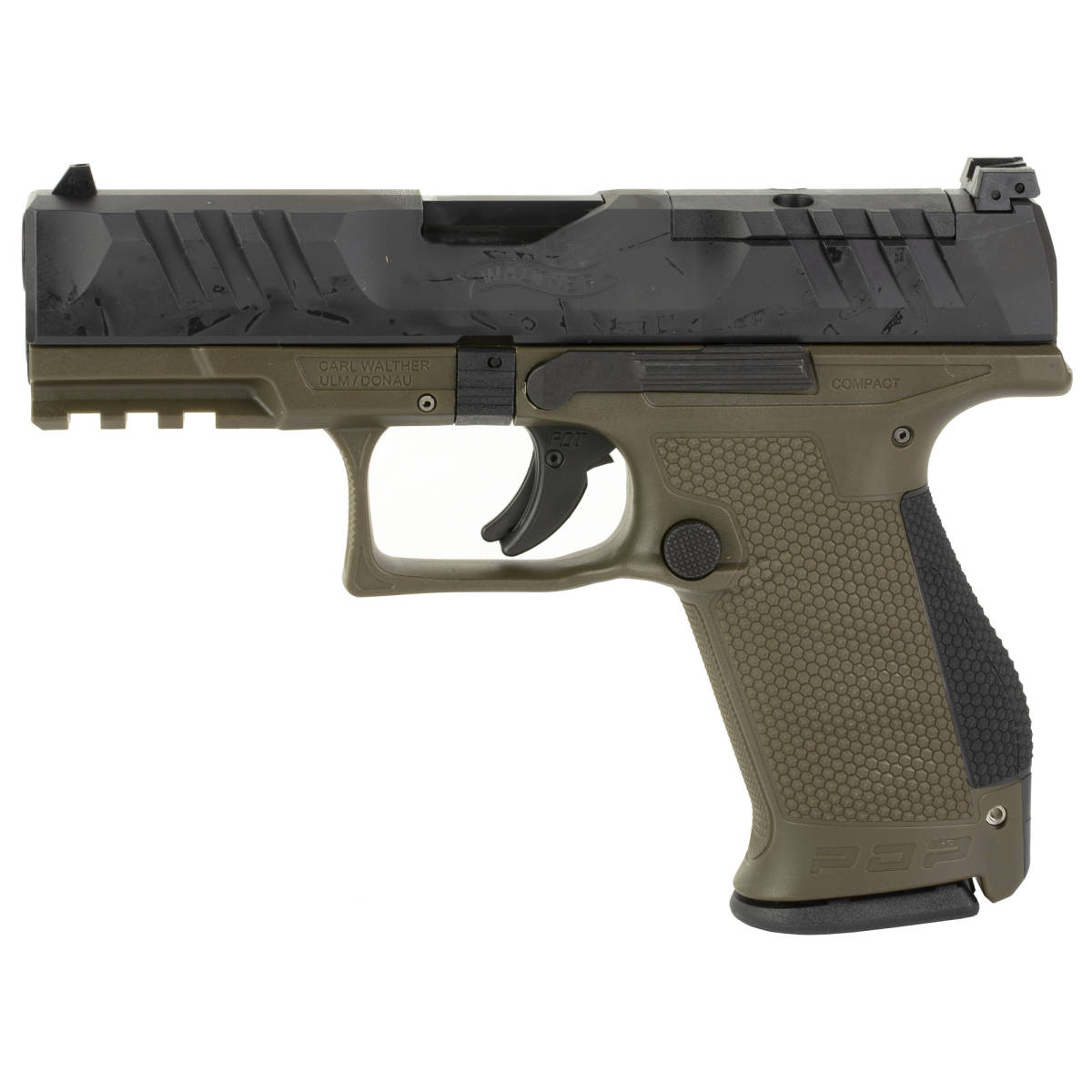 Walther Arms 2858428 PDP Compact Optic Ready 9mm Luger 4” 15+1 Black...-img-0
