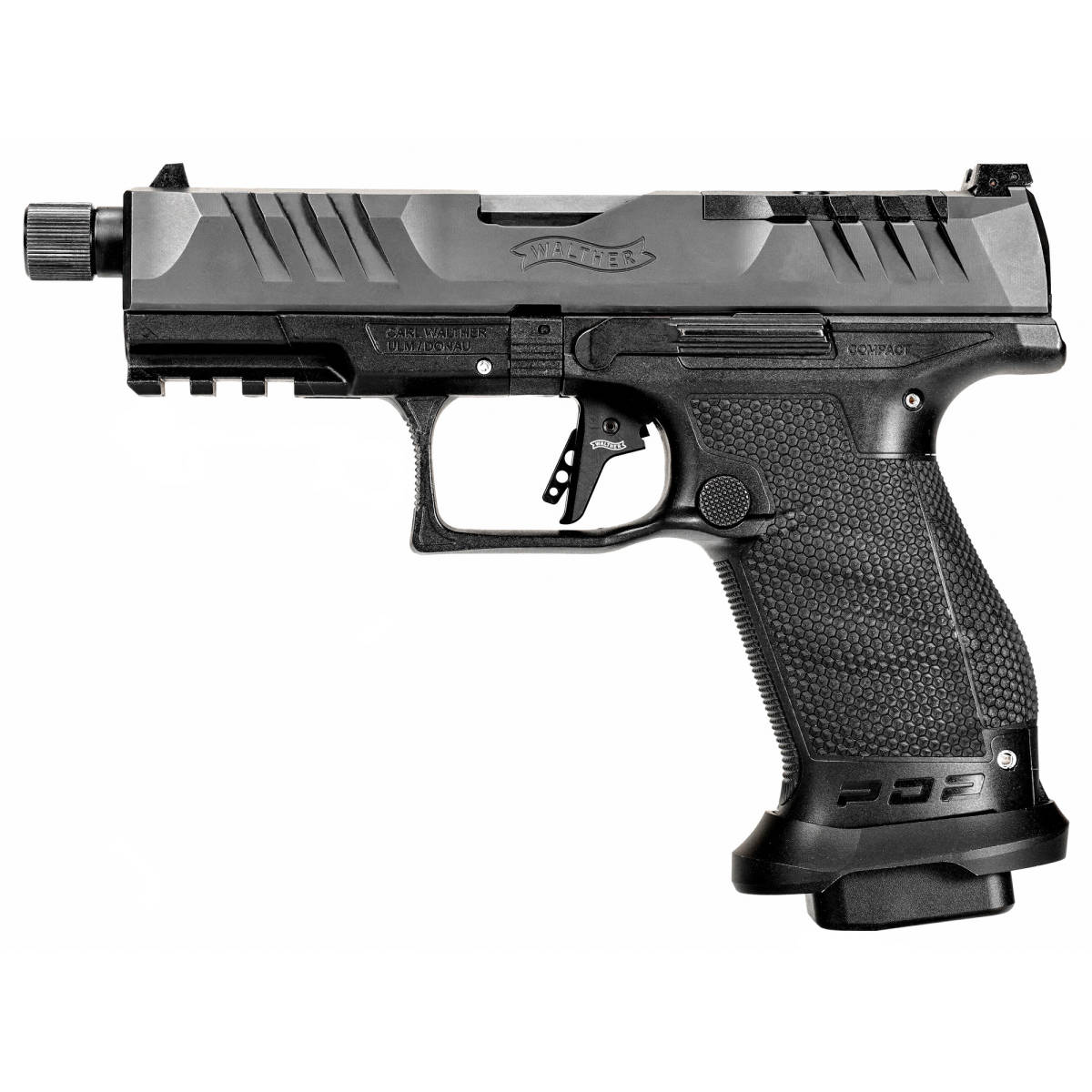 Walther Arms 2858151 PDP Compact Pro 9mm Luger 4.60” 10+1 Threaded...-img-0