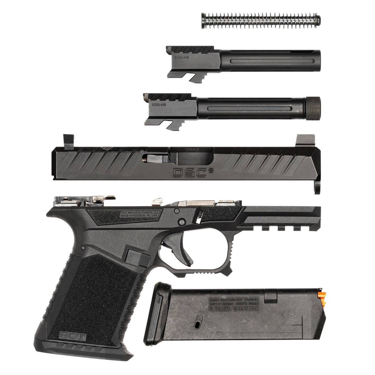 SCT 0230000000 DSC9 9MM 4” 15+1 BLK-img-0