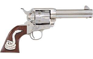 CIMARRON MAN W/NO NAME 357 MAG FRONTIER 4.75” SILVER SNAKE-img-0