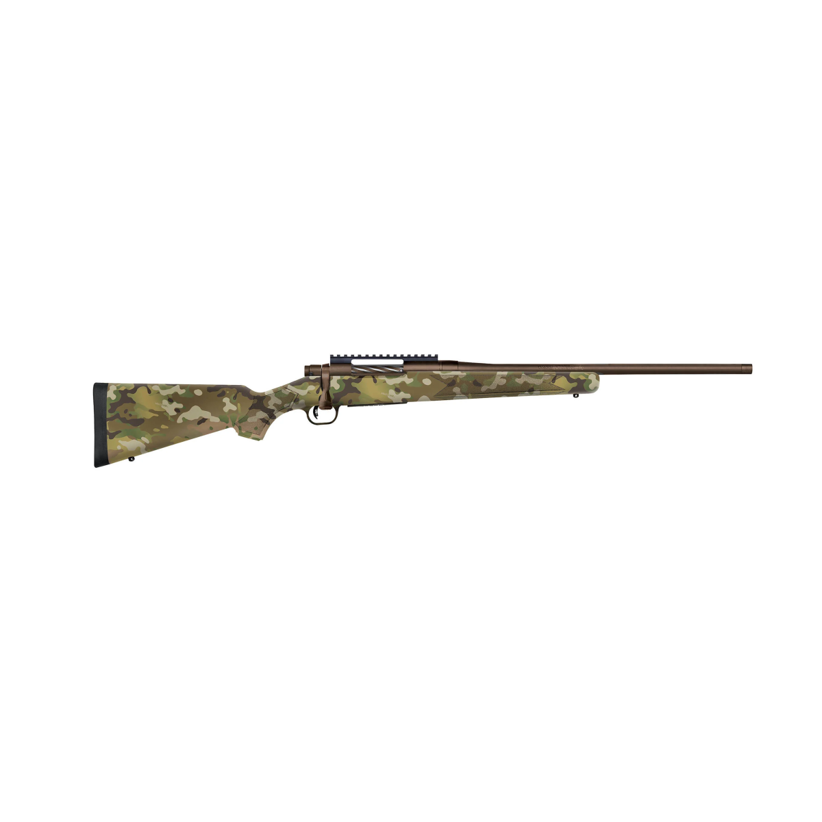 Mossberg 28279 Patriot Compact 450 Bushmaster 4+1 18” Brown Cerakote...-img-0