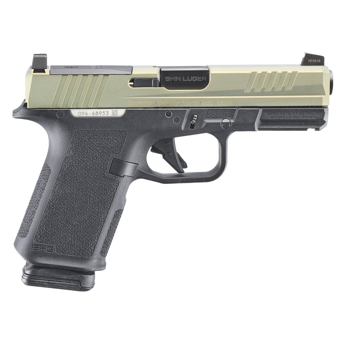 Ruger 19420 RXM 9mm Luger 15+1 4” Black FNC Nitride Barrel, Sundown ...