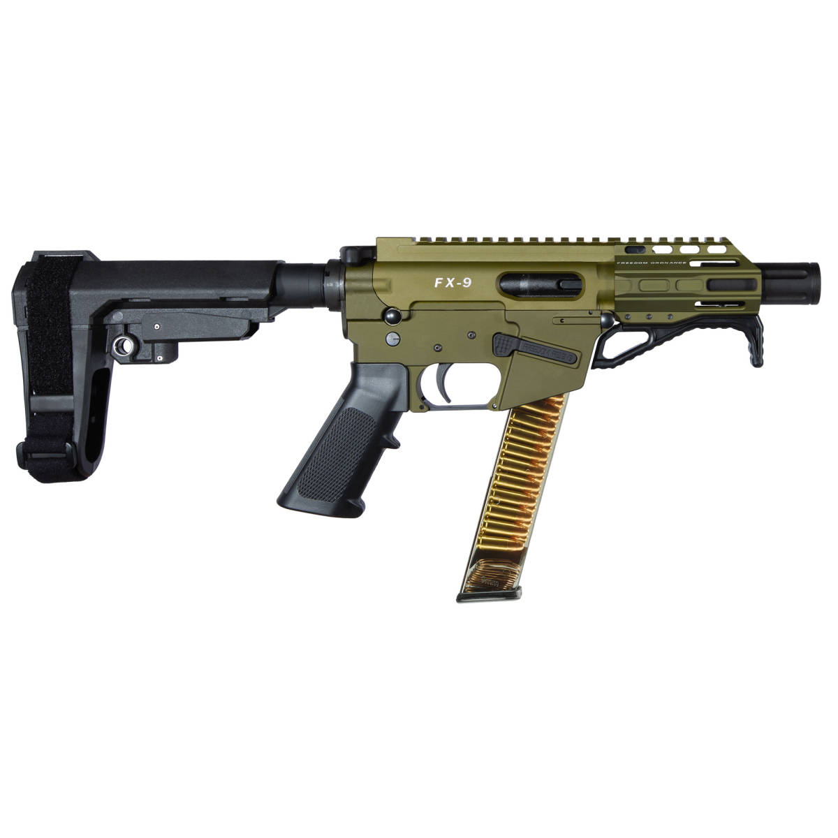 FREEDOM ORDNANCE FX9P4S-ODG FX9P 9mm Luger 31+1 4” OD Green-img-0