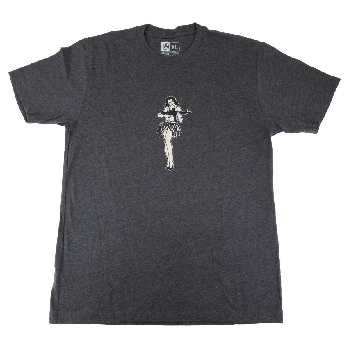 Magpul Hula Girl CVC Charcoal Gray Cotton Polyester Short Sleeve XL...-img-0