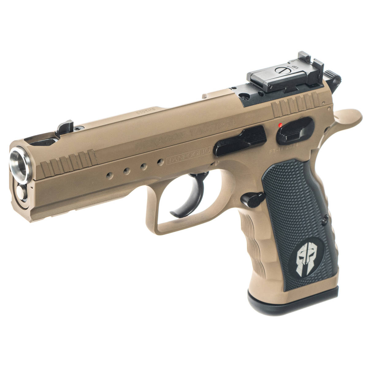 TANFOGLIO HEXAGON TACTICAL 10MM 4.45” 15RD STEEL/ALUM GRP-img-0