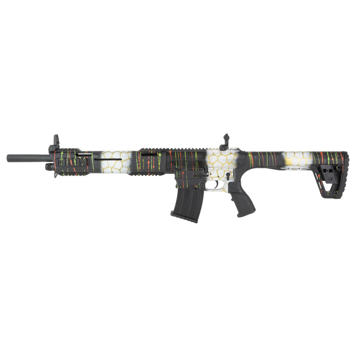 Tokarev USA 21000428 TAR SP 12 Gauge AR Style 18.50” Splatter Camo...-img-0