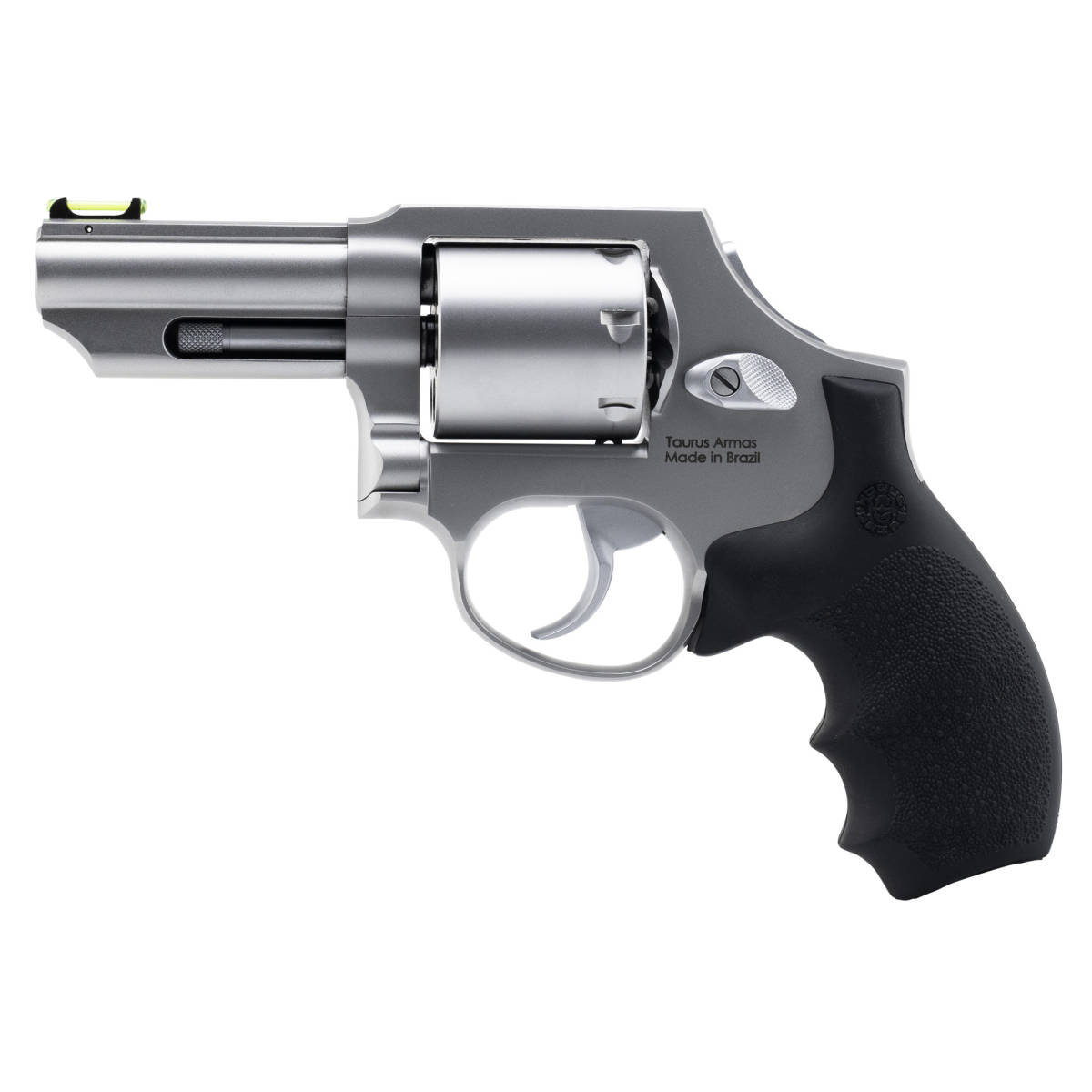 Taurus 2-66039C-HG 66C 357 Mag 7 Shot Stainless Steel Barrel, Frame &...-img-0