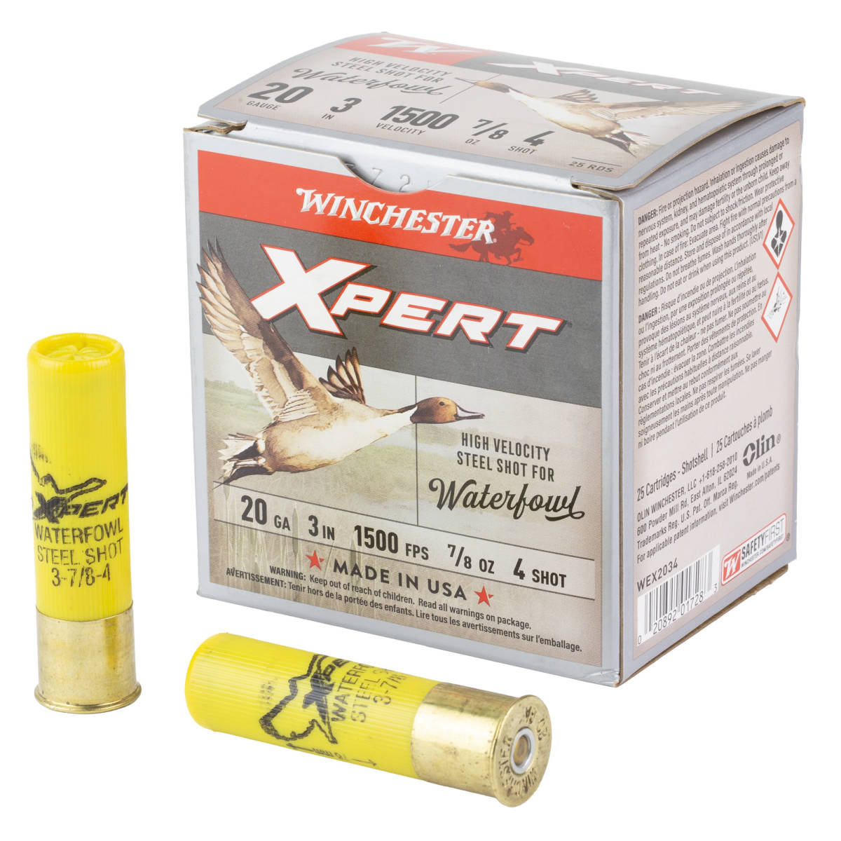 Winchester Ammo WEX2034 Super X Xpert High Velocity 20Gauge 3” 7/8oz...-img-0