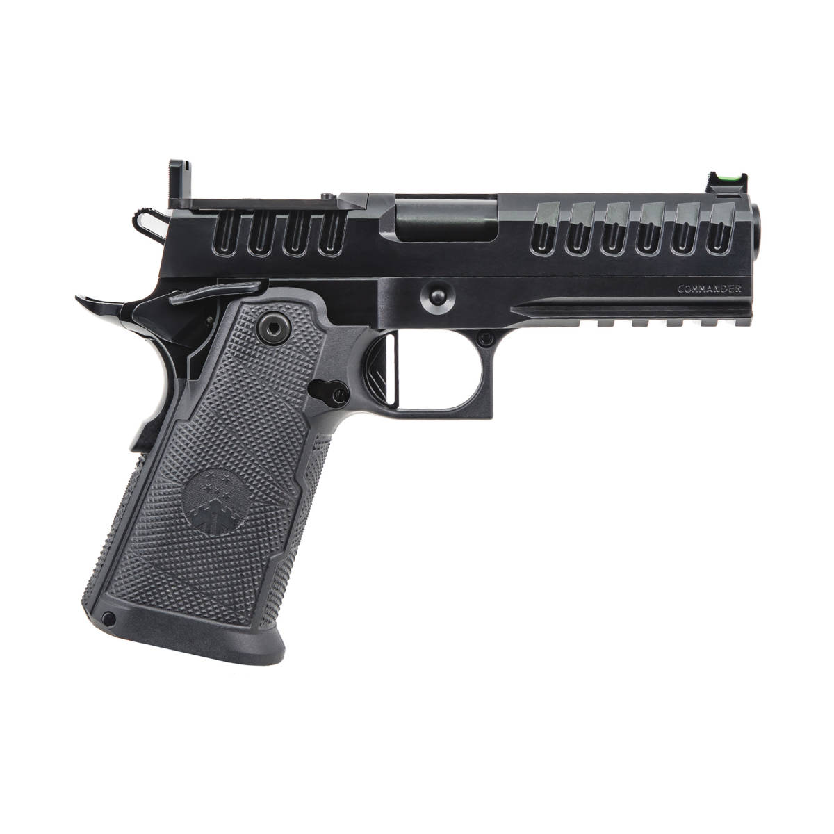 Watchtower Firearms APACHE9MMCMNDRBLK Apache Commander Frame 9mm Luger...-img-0