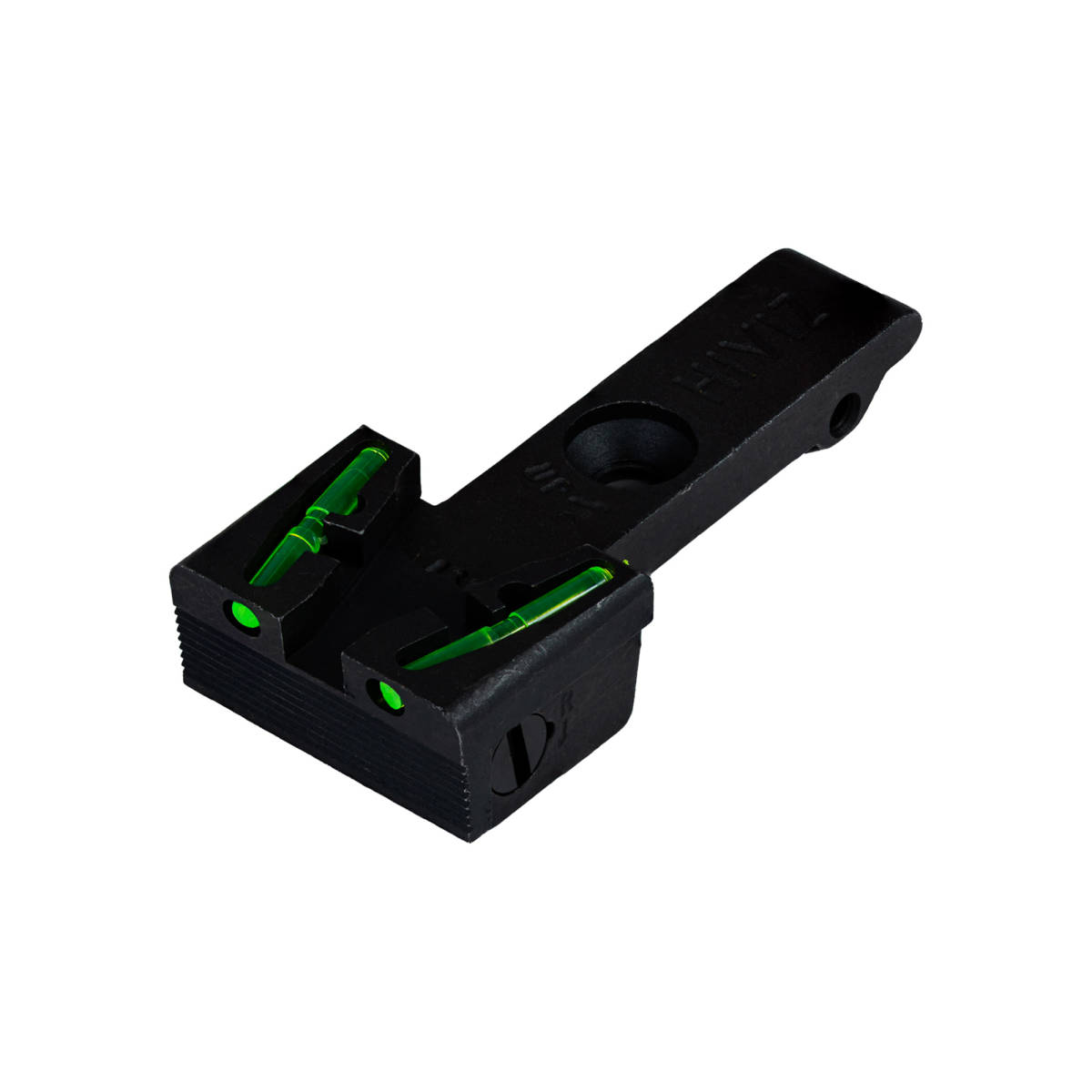 HIVIZ ADJ REAR SIGHT RUG RVLVR GR/RD-img-0