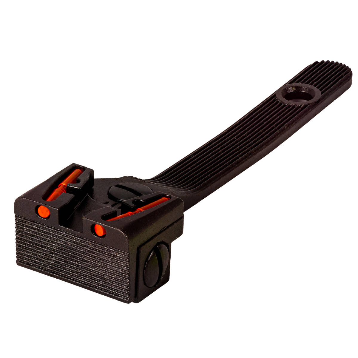 HIVIZ ADJ REAR SIGHT S&W RVLVR GR/RD-img-0