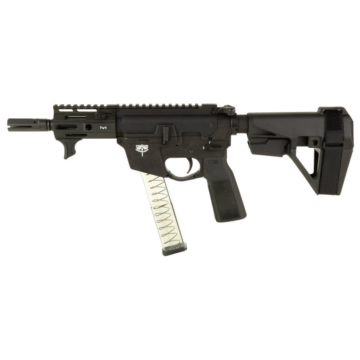 Freedom Ordance FX9P4E-BLK FX9P Elite 9mm Luger 4” Black Nitride...-img-0