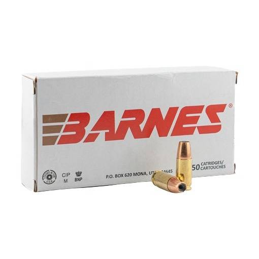 Barnes Bullets 32528 9mmLuger 115gr Semi Jacketed Hollow Point 20 Per...-img-0
