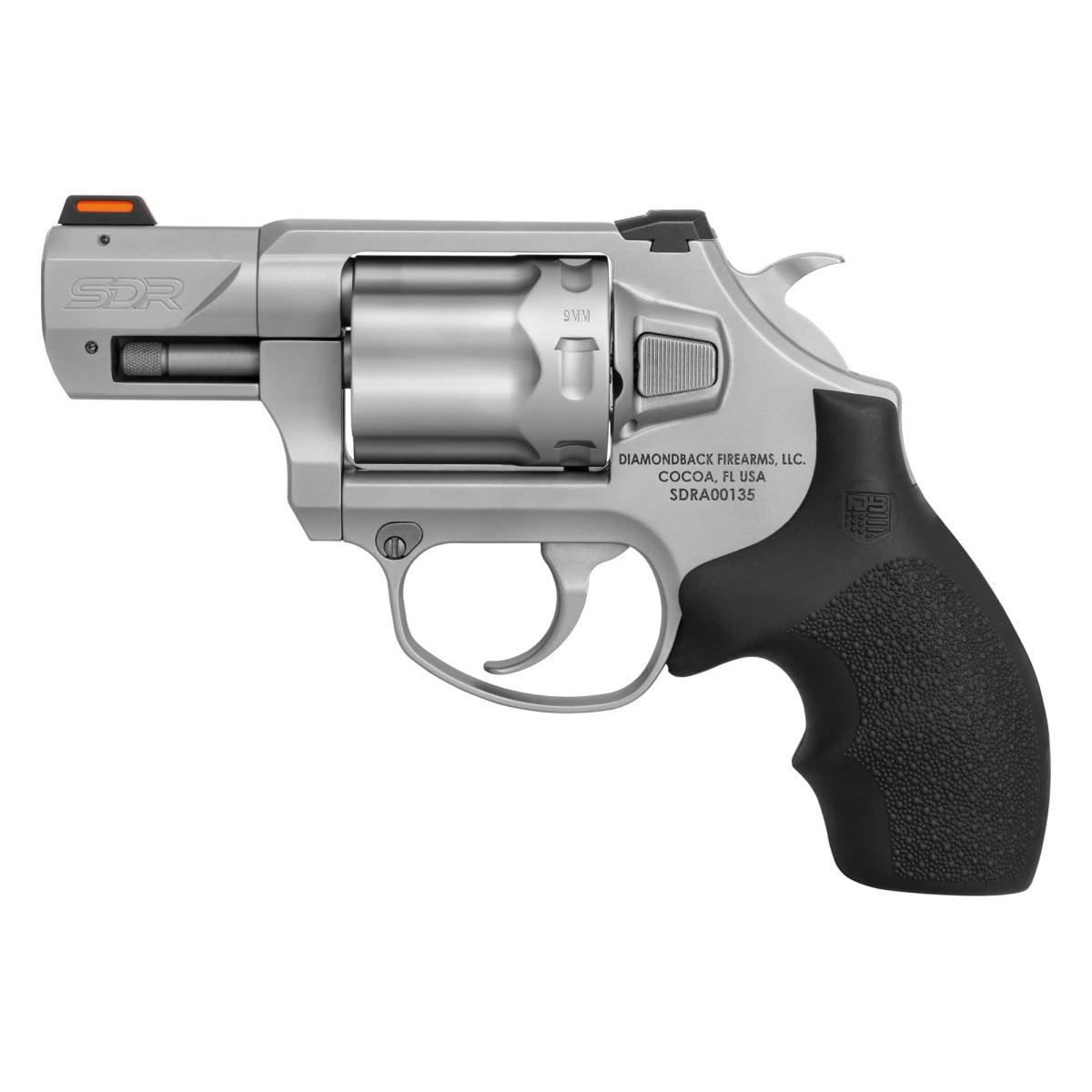 Diamondback DB0700P711 SDR Small 9mm Luger 6 Shot 2” Glass Bead...-img-0