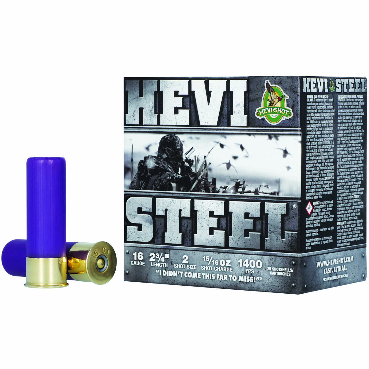 HEVI HS61602 HEVI-STEEL 16G 2.75 2 1-OZ 25/10-img-0