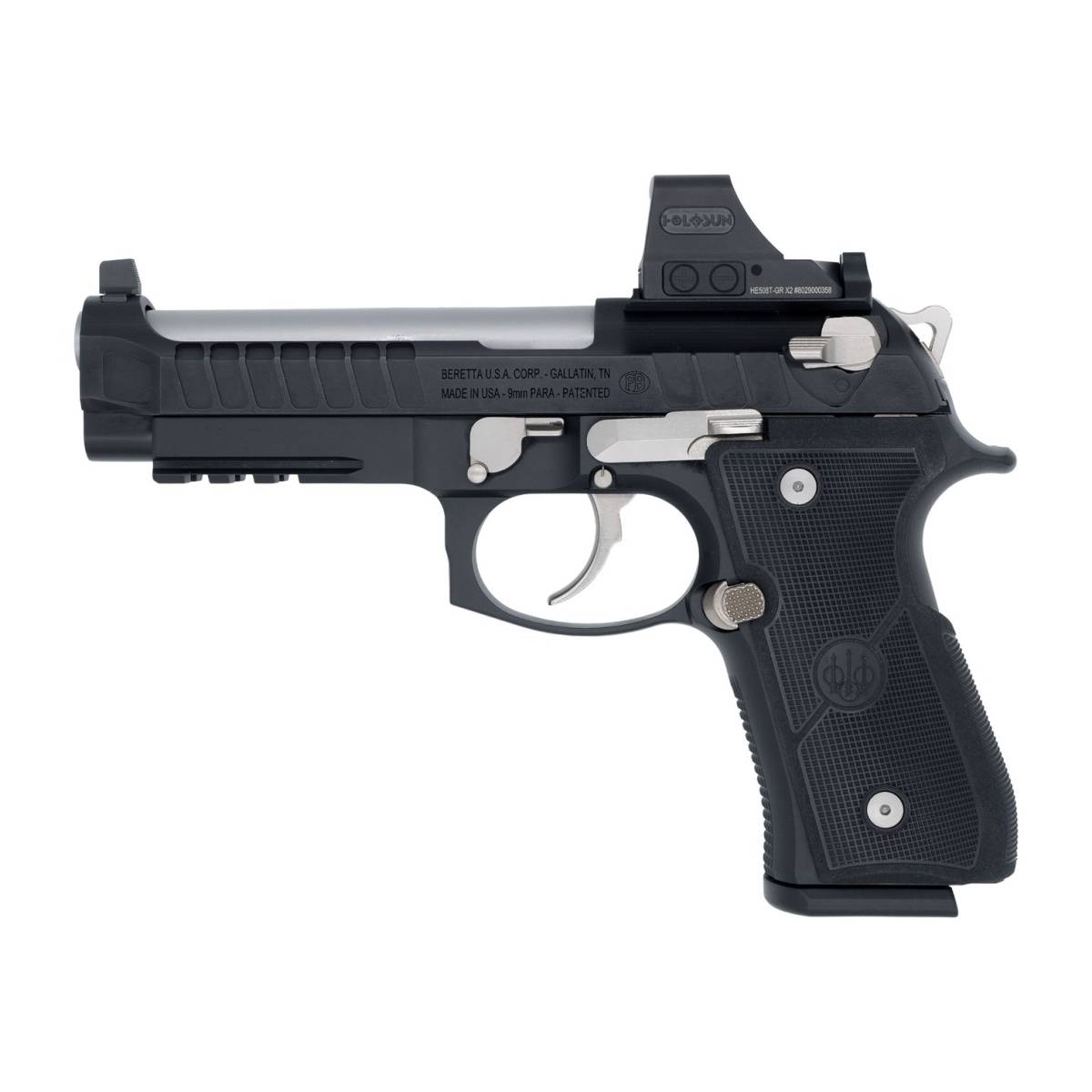 Langdon Tactical Tech 92E2CBRRBS Beretta 92 Elite Full Size 9mm Luger...-img-0