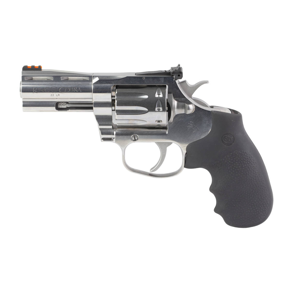 Colt King Cobra Target 22 LR 10rd Stainless Rubber KCOBRA22SP3RFO...-img-0