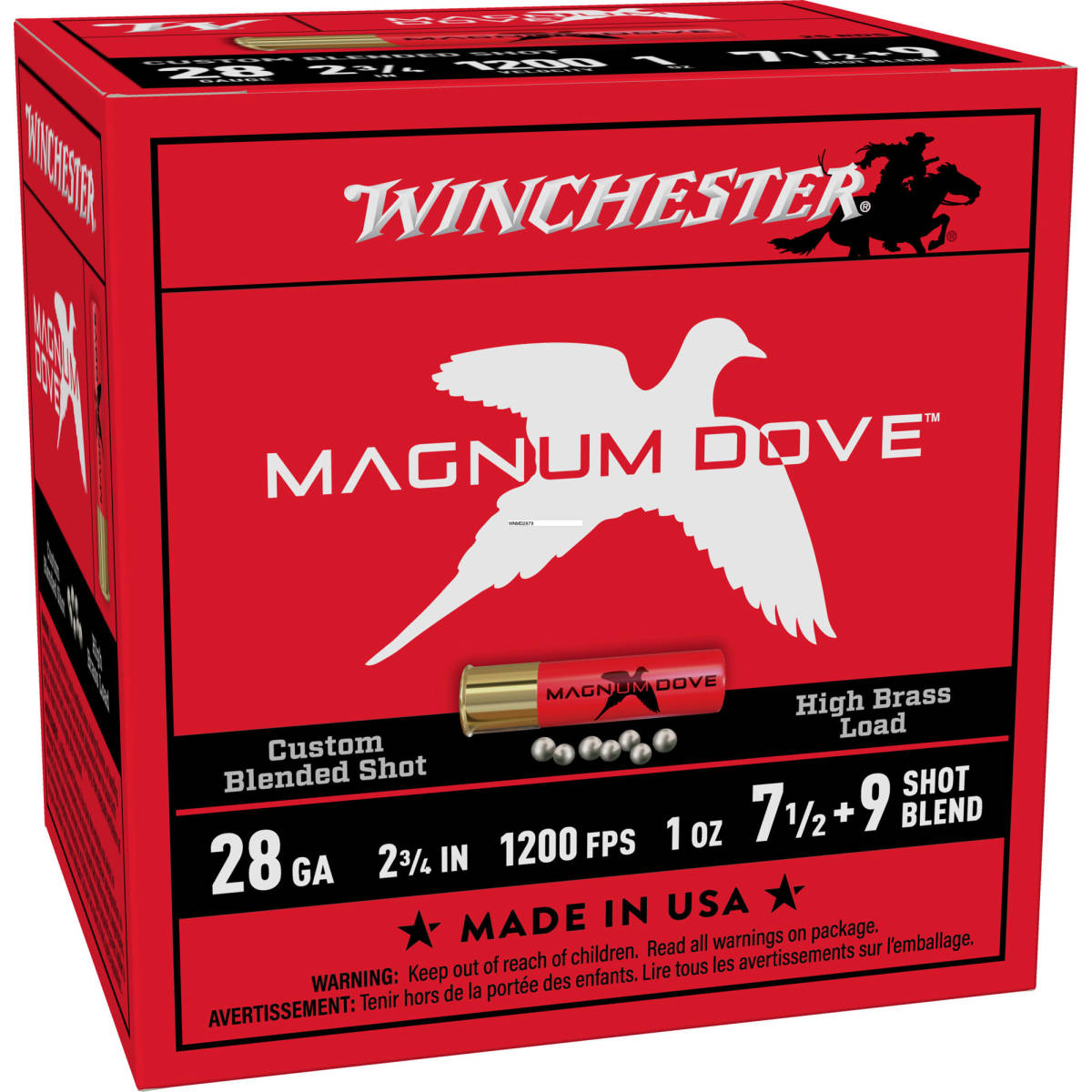 WIN MD2879 MAG DOVE 28G 2-3/4” 1-1/4 7.5/9 25/10-img-0