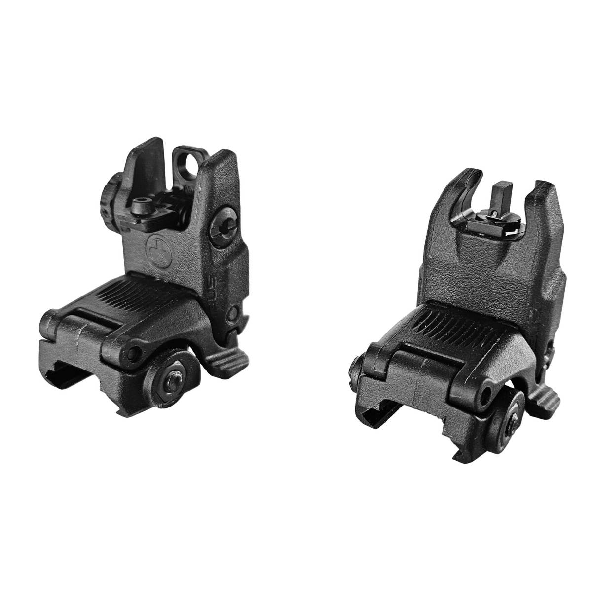 HiViz ARN21 Folding AR Back Up Sight Black for AR-15-img-0