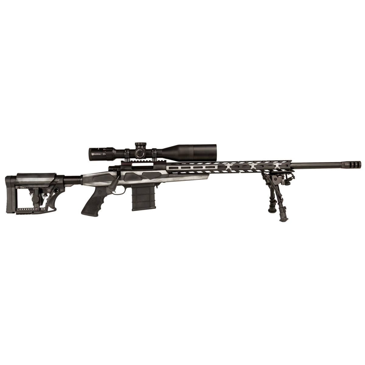 HOWA M1500 25 CREEDMOR APC CHASSIS 24” HB US GREYSCALE-img-0