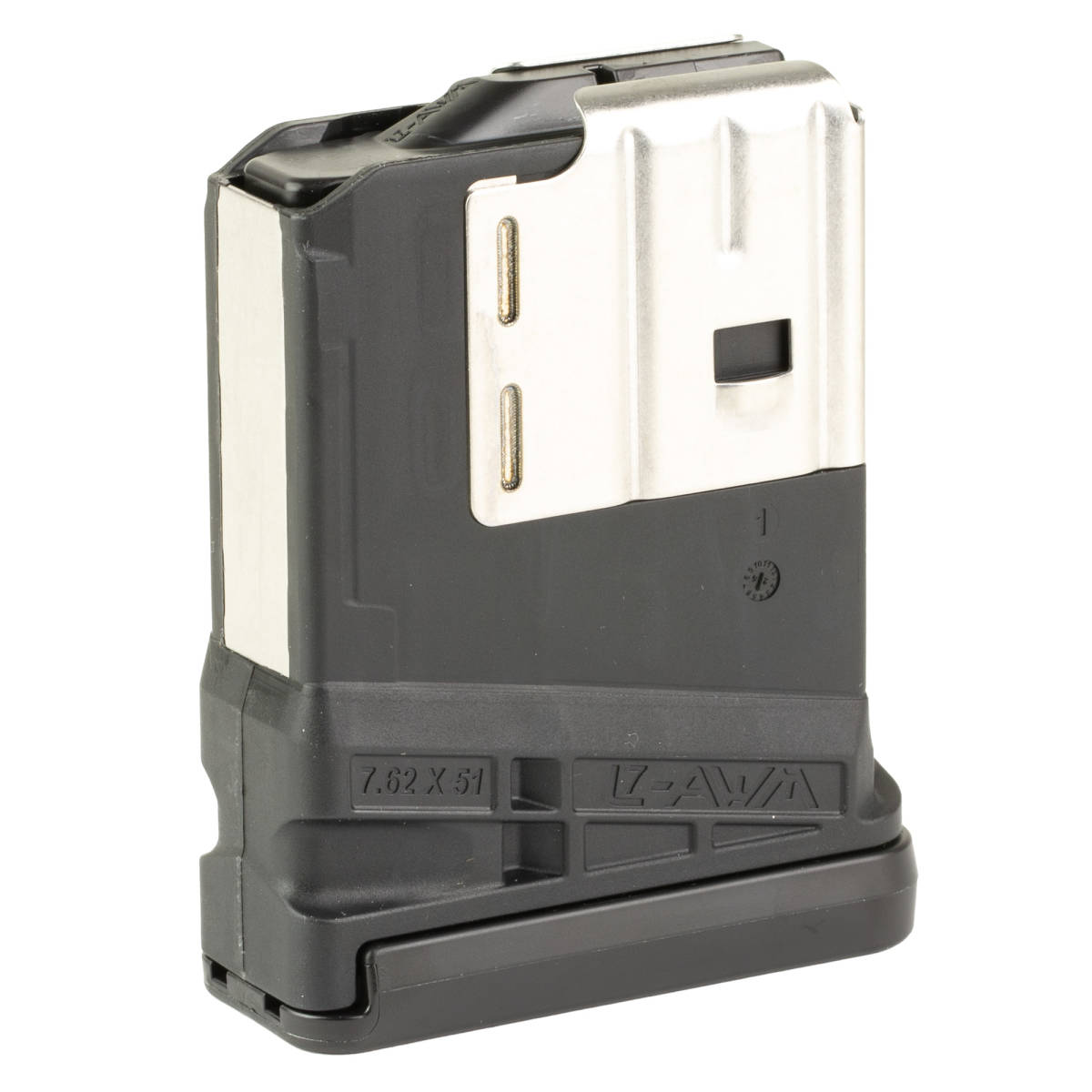 LANCER MAGAZINE L7AWM SR-25 7.62X51 10RD OPAQUE BLACK GEN2-img-0