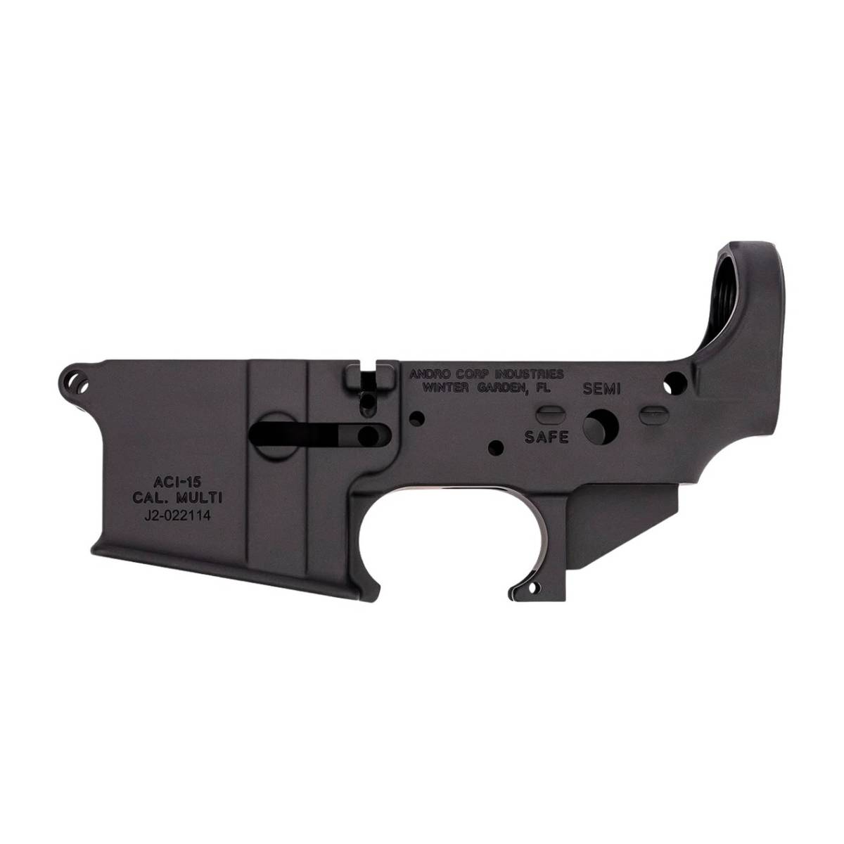 Andro Corp Industries LACI15S ACI-15 Multi Aluminum Black Anodized AR-15-img-0