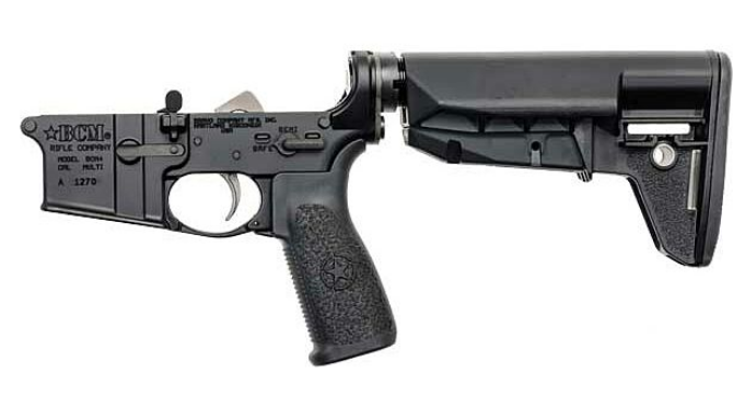 BCM LOWER GROUP AR-15 5.56MM W/BCM MOD-2 SOPMOD BLACK-img-0