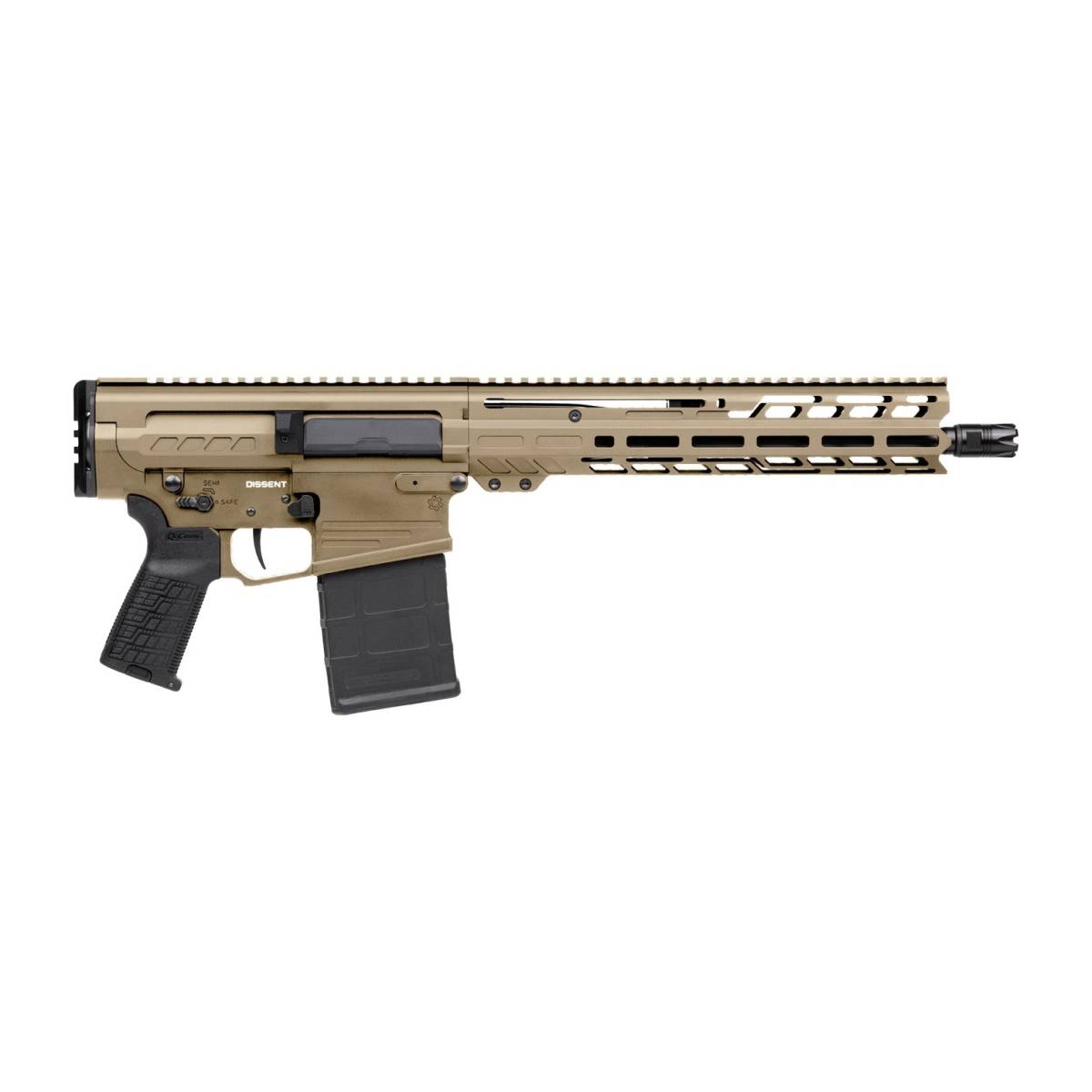 CMMG 33A9E0C-CT Dissent Mk3 8.6 Blackout 20+1 12.50” Black Nitride...-img-0