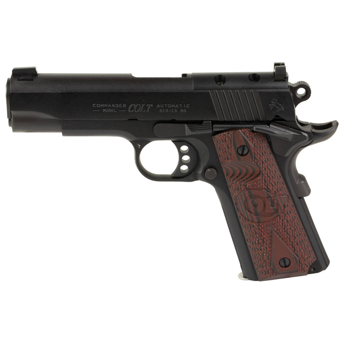 Colt Mfg O4842XEOR Commander Lightweight 9mm Luger 9+1 4.25” Stainless-img-0