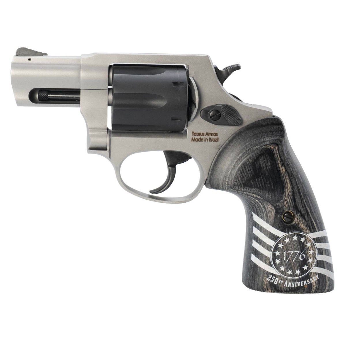 Taurus 2-85625-US3 856 1776 Small 38 Special +P 6 Shot 2” Stainless...-img-0