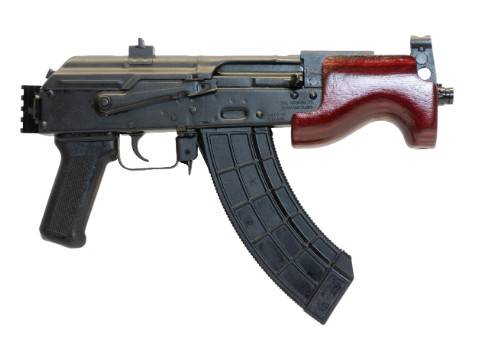 CENTURY ARMS MICRO DRACO 7.62X39 ROMANIAN UNDERFOLDER RUSSIAN RED-img-0