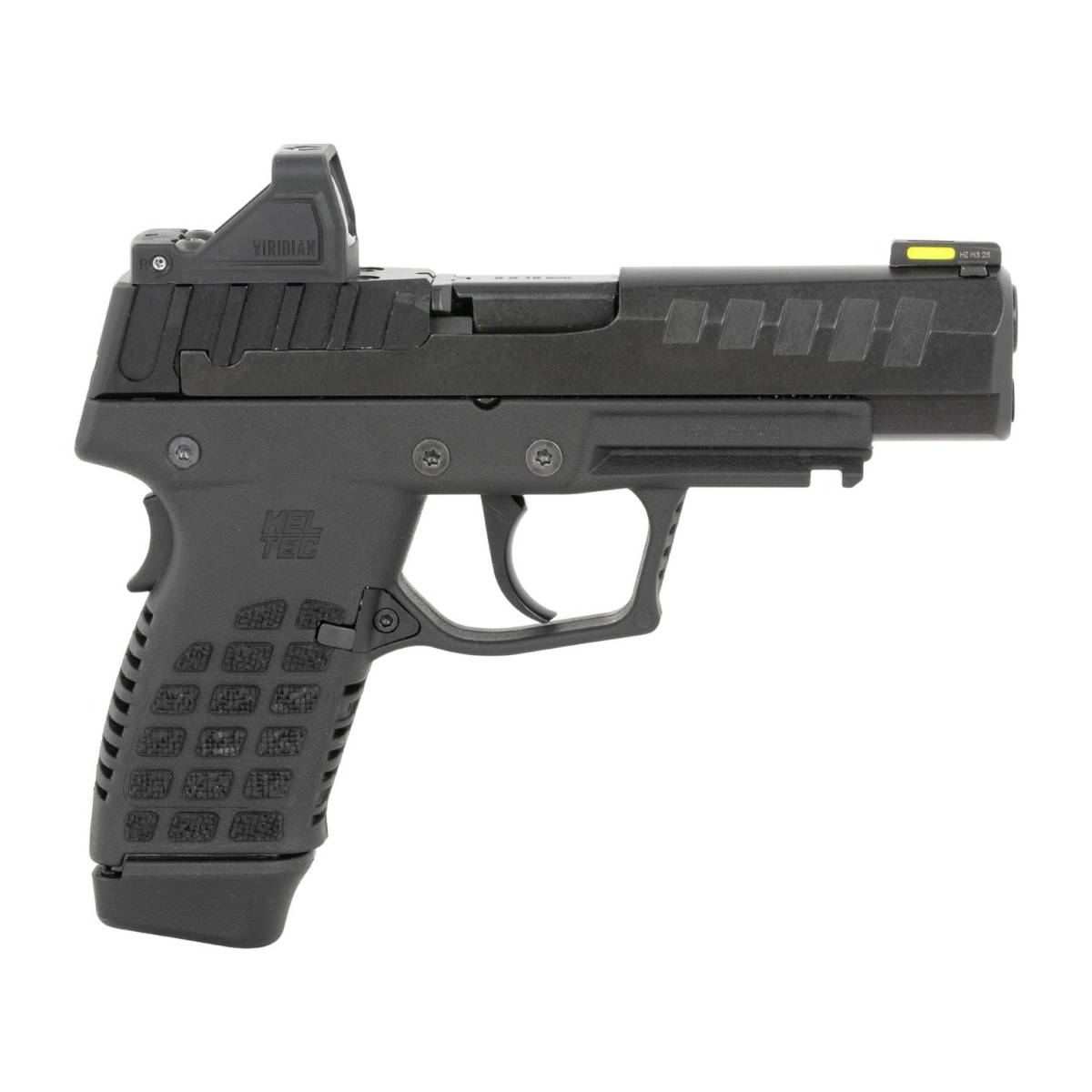 Kel-Tec P15BLKOPTIC P15 w/Optic Compact Frame 9mm Luger 15+1 4” Black...-img-0